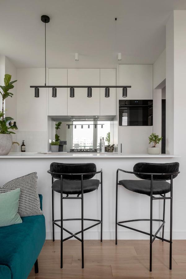 Stylowy Apartament Przy Metrze Warschau Exterior foto