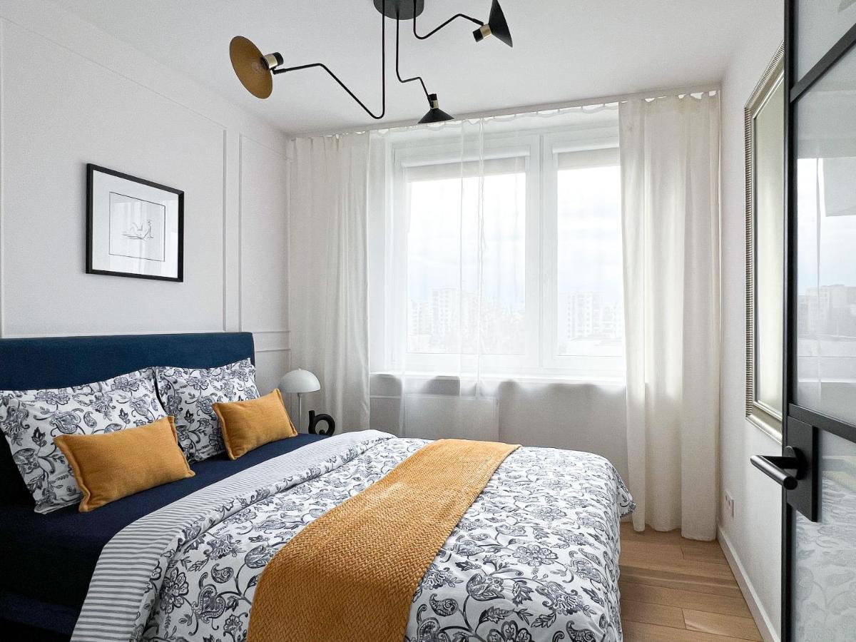 Stylowy Apartament Przy Metrze Warschau Exterior foto