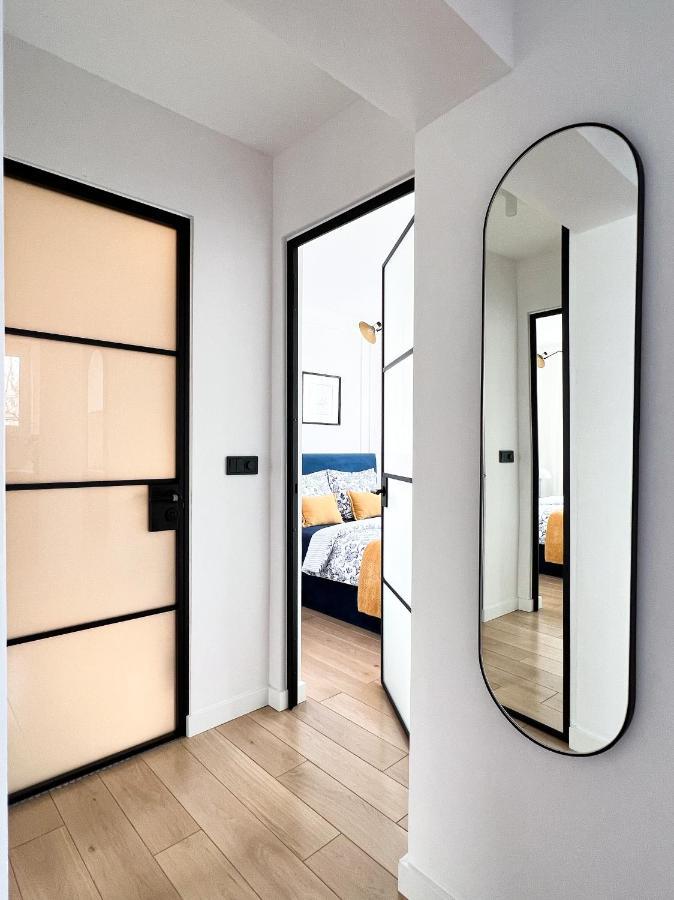 Stylowy Apartament Przy Metrze Warschau Exterior foto